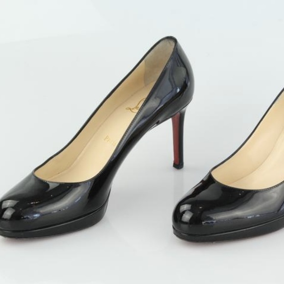 Christian Louboutin Simple 85mm Pump black 7M - Picture 2 of 8